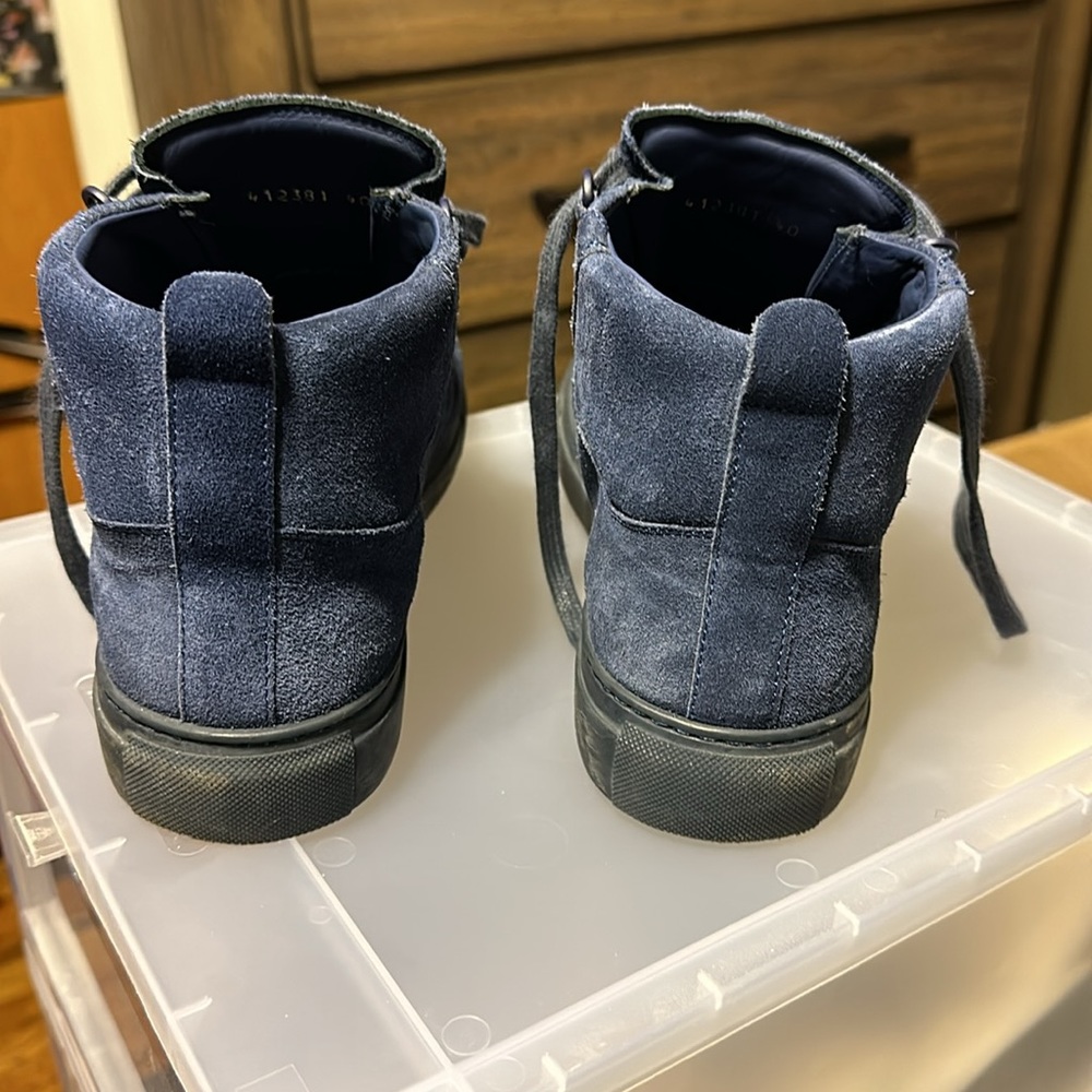 Balenciaga Sneakers - Navy Suede - Picture 3 of 11